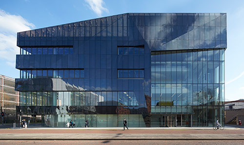 National Graphene Institute viewed from the road.